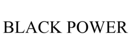 BLACK POWER trademark