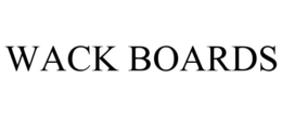 WACK BOARDS trademark