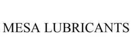 MESA LUBRICANTS trademark