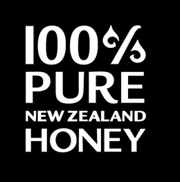 100% PURE NEW ZEALAND HONEY trademark