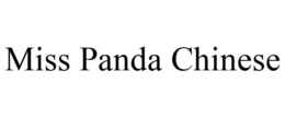 MISS PANDA CHINESE trademark