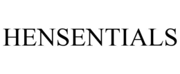 HENSENTIALS trademark