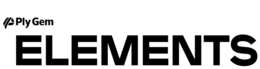 P PLY GEM ELEMENTS trademark