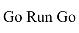 GO RUN GO trademark
