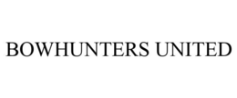 BOWHUNTERS UNITED trademark