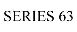 SERIES 63 trademark