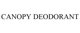 CANOPY DEODORANT trademark