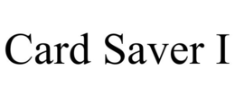 CARD SAVER I trademark