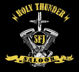 HOLY THUNDER SFJ SALOON trademark