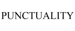 PUNCTUALITY trademark
