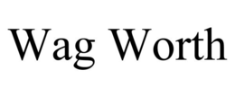 WAG WORTH trademark