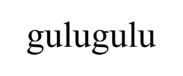 GULUGULU trademark