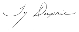 TY DUPRIE trademark