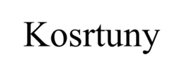 KOSRTUNY trademark