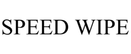 SPEED WIPE trademark