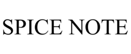 SPICE NOTE trademark
