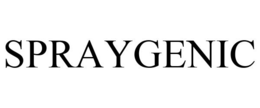 SPRAYGENIC trademark