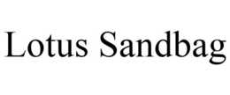 LOTUS SANDBAG trademark