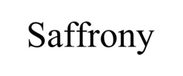 SAFFRONY trademark