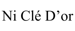 NI CLÉ D'OR trademark