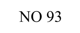 NO 93 trademark