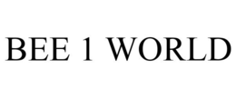 BEE 1 WORLD trademark