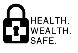 HEALTH. WEALTH. SAFE. trademark