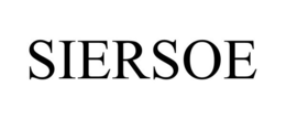 SIERSOE trademark