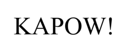 KAPOW! trademark