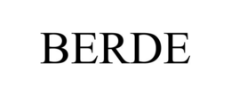 BERDE trademark