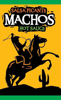 SALSA PICANTE MACHOS HOT SAUCE trademark