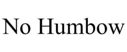 NO HUMBOW trademark