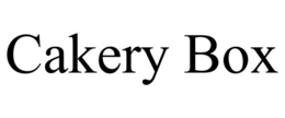 CAKERY BOX trademark