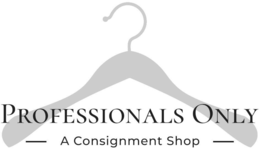 PROFESSIONALS ONLY A CONSIGNMENT SHOP trademark