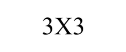 3X3 trademark
