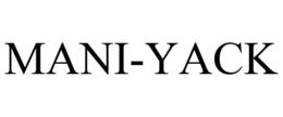 MANI-YACK trademark