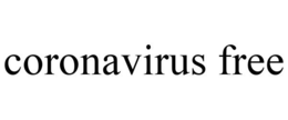CORONAVIRUS FREE trademark