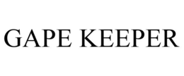 GAPE KEEPER trademark