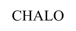 CHALO trademark