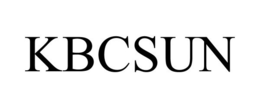 KBCSUN trademark