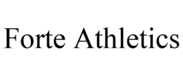 FORTE ATHLETICS trademark