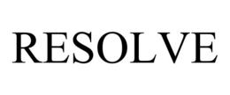 RESOLVE trademark