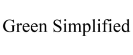 GREEN SIMPLIFIED trademark