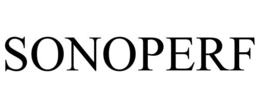 SONOPERF trademark