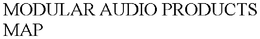 MODULAR AUDIO PRODUCTS MAP trademark