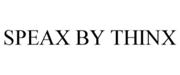 SPEAX BY THINX trademark