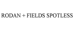RODAN + FIELDS SPOTLESS trademark