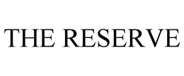 THE RESERVE trademark