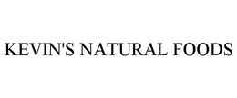 KEVIN'S NATURAL FOODS trademark