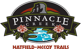 PINNACLE CREEK HATFIELD-MCCOY TRAILS trademark